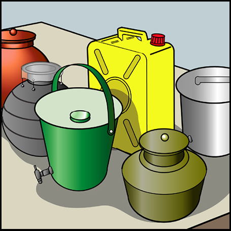 household water vessels