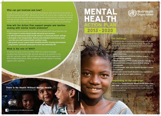 Mental health action plan 2013-2020