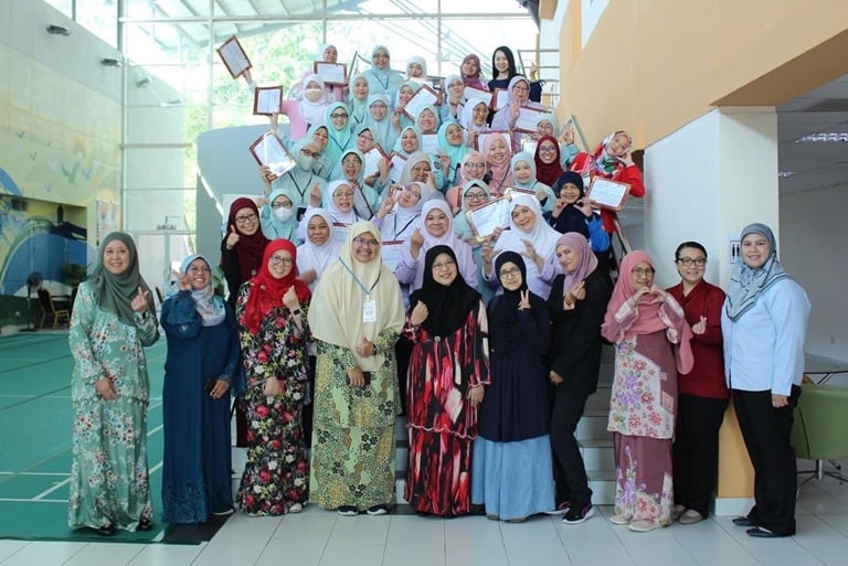 Group photo of the participants and facilitators in the Health Promotion Centre, Ministry of Health Brunei Darussalam