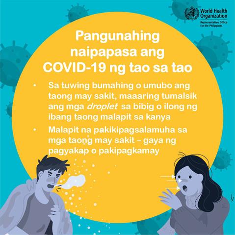 Infographic visualising the recommended advice.